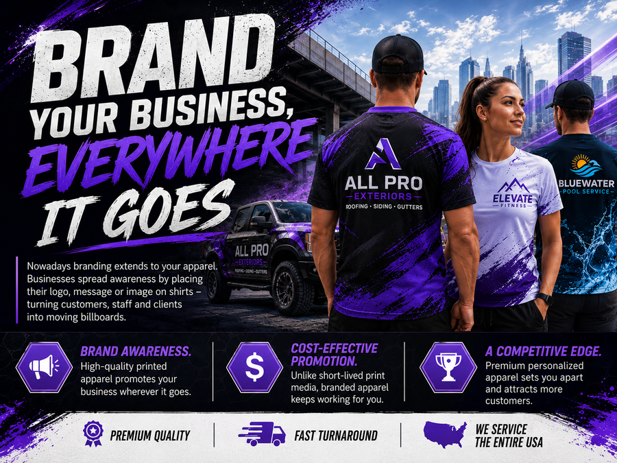 Custom business apparel