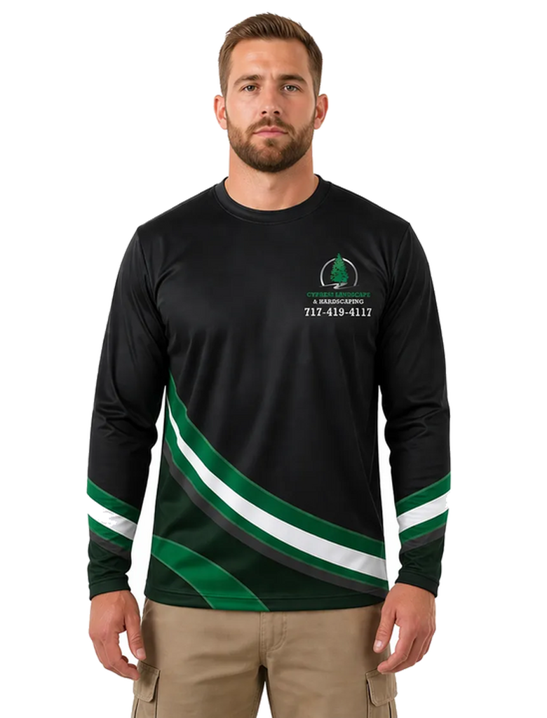 Custom Long Sleeve Crew Tee