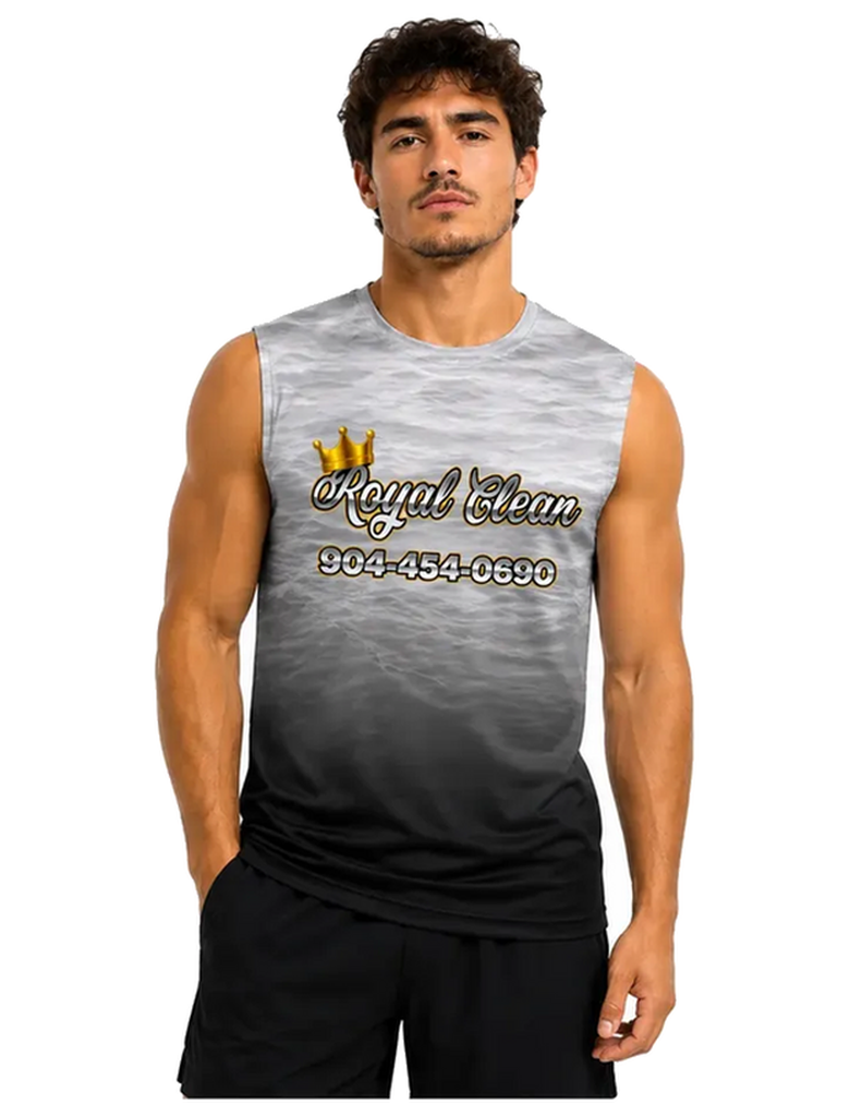 Custom Sleeveless Crew Tee