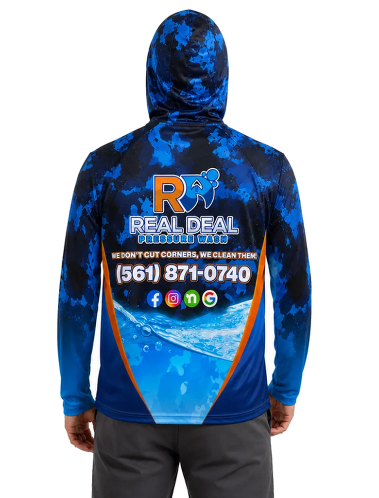 Custom Long Sleeve Hooded Tee
