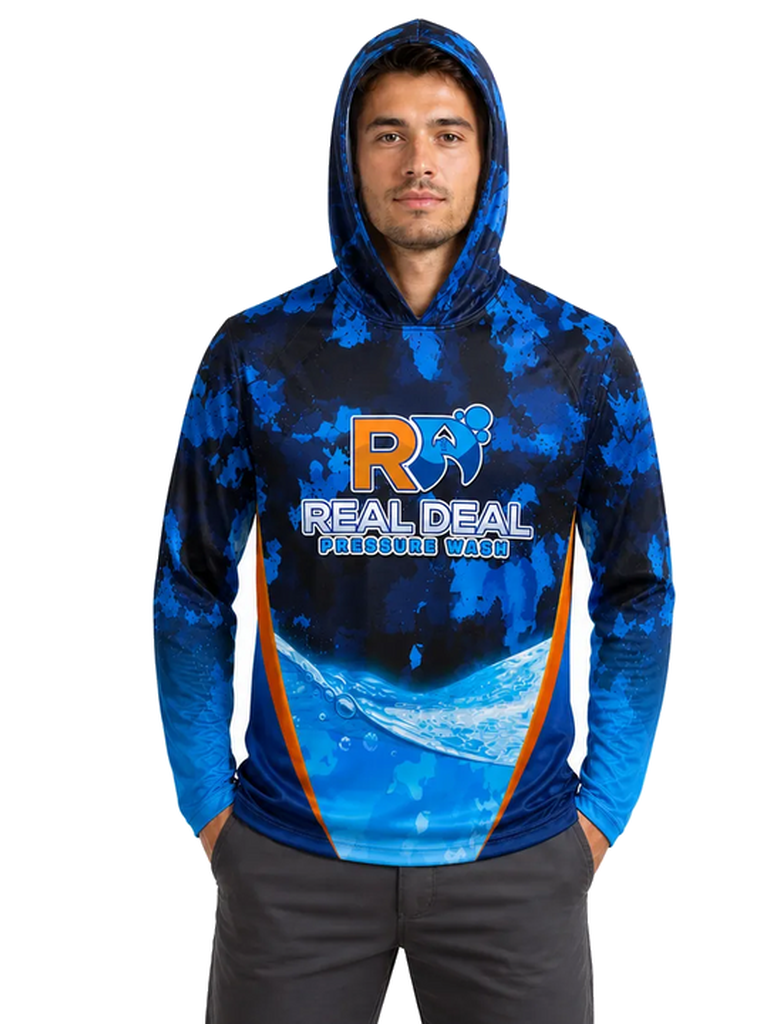 Custom Long Sleeve Hooded Tee