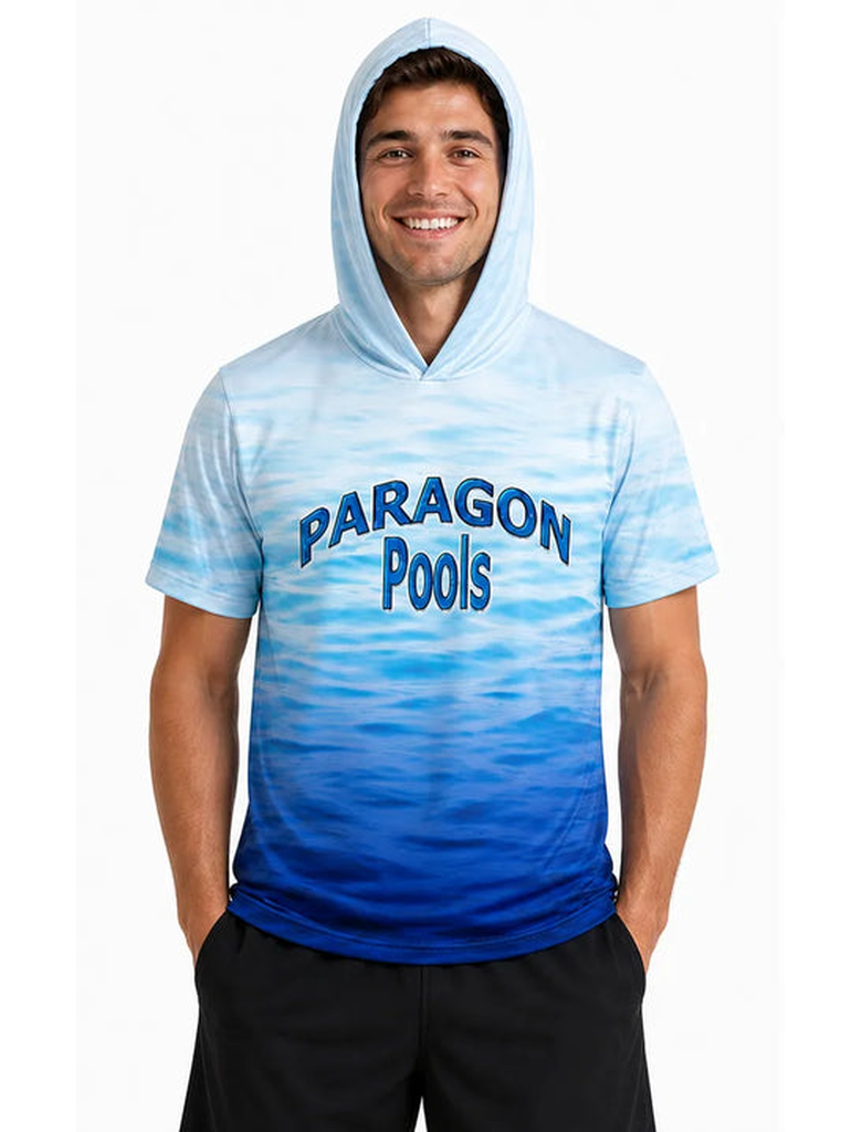 Custom Short Sleeve Hooded Tee