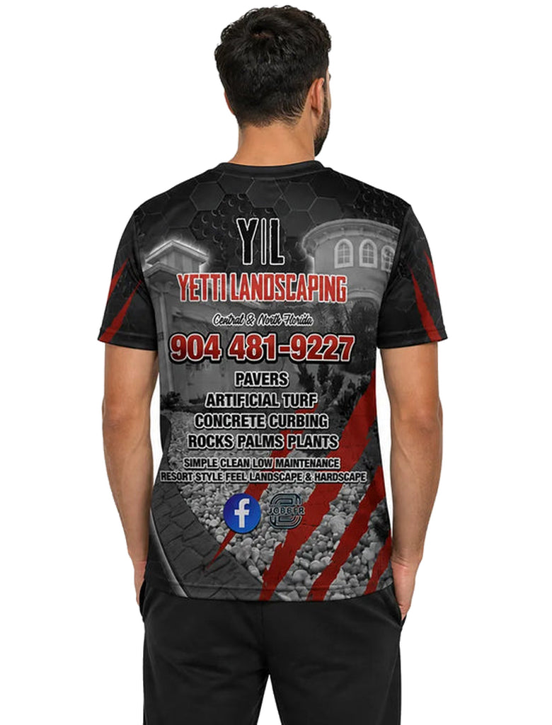 Custom Short Sleeve V Neck Tee