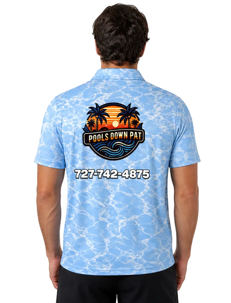 Custom Short Sleeve Zippered Polo