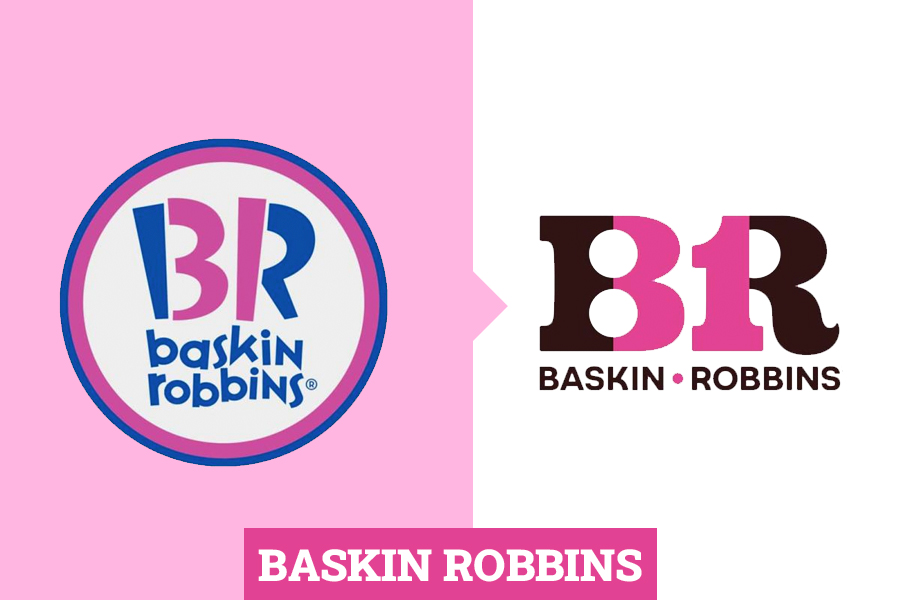 Baskin Robbins logo redesign