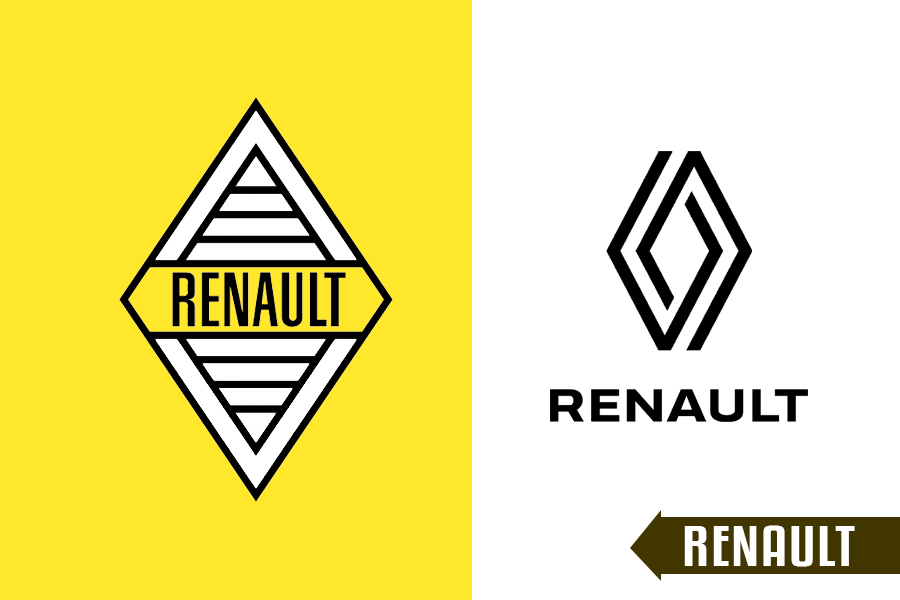 Renault logo redesign