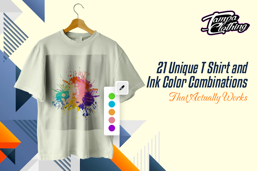 21 unique t shirt and ink color combinations that actually works