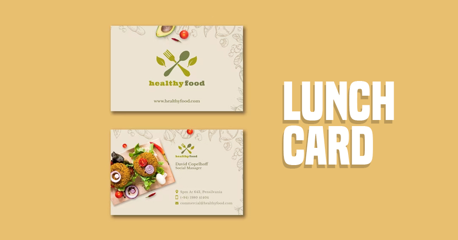 Lunch card | Gifts for male coworkers