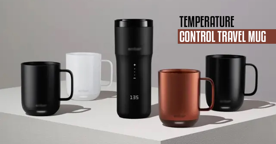 Temperature control travel mug | Gifts for male coworkers