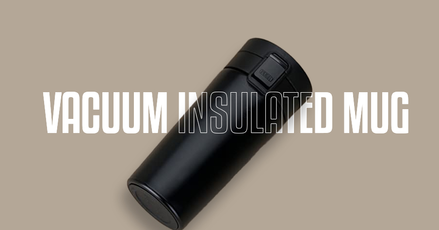 Vacuum insulated mug