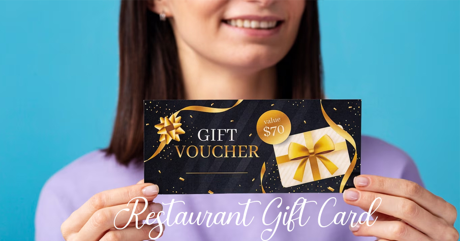 Restaurant Gift Card | client gift ideas