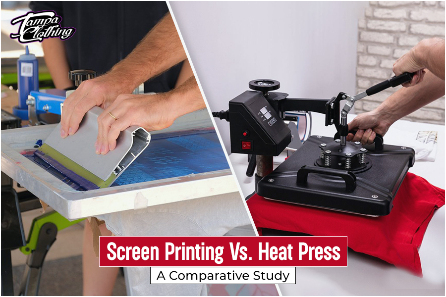 Screen Printing Vs Heat Press