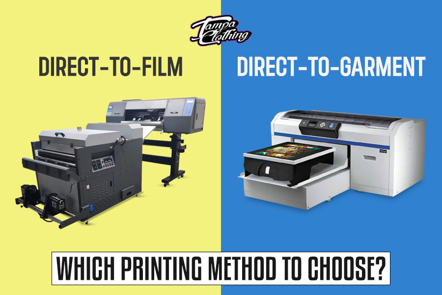DTG vs. DTF: Which Printing Method Is Right For You?