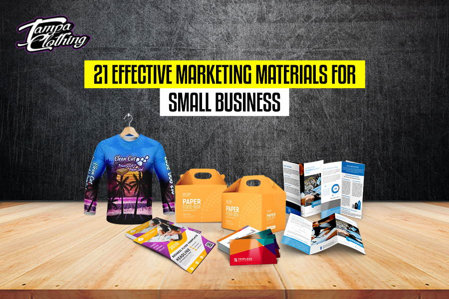 21 Marketing materials for small business